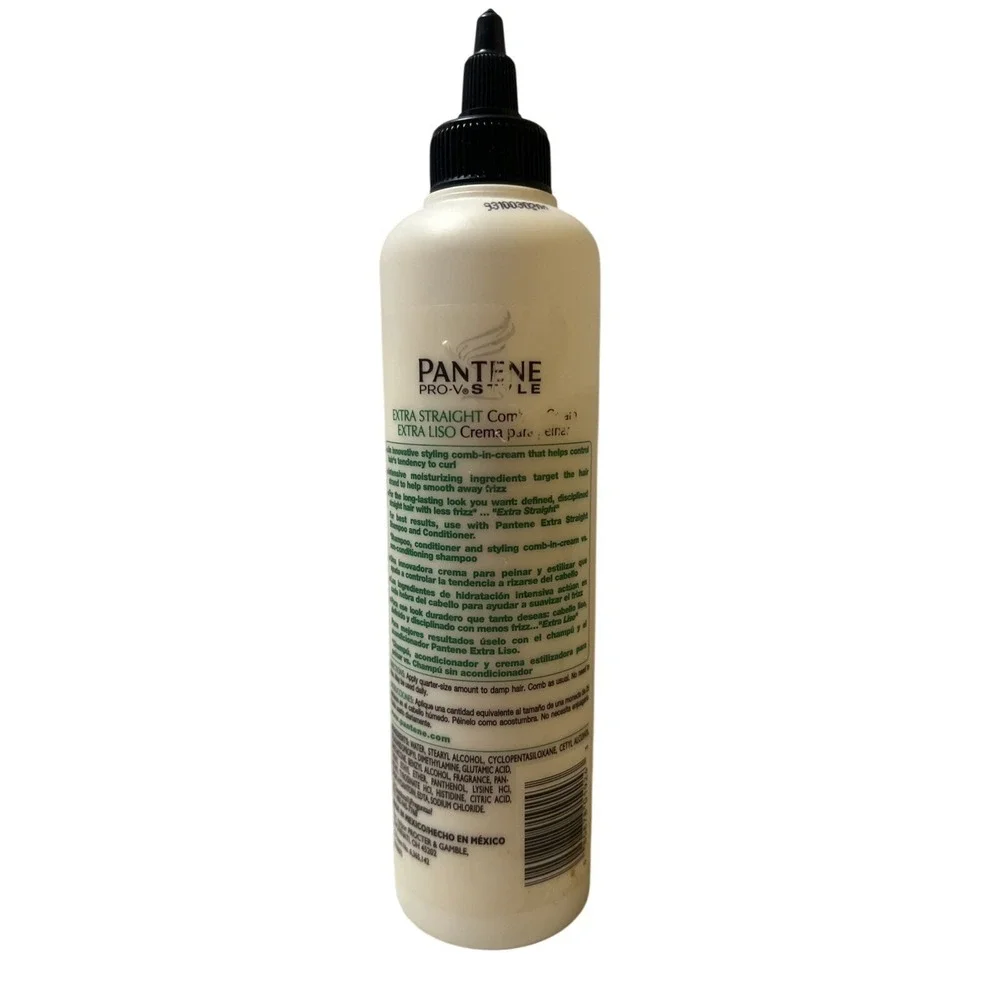 Pantene Pro-V Extra Straight Comb In Cream for 18 Hours‎ 10.2 Fl Oz 300 ml New